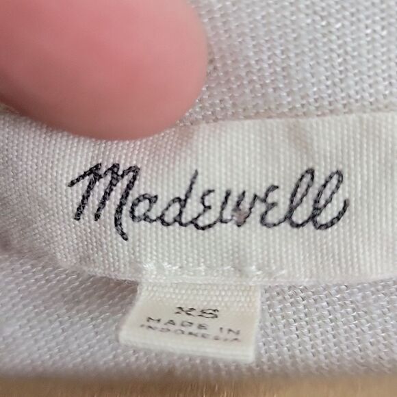 Madewell Soundcheck Side Tie Tee- Size XS - Picture 5 of 9